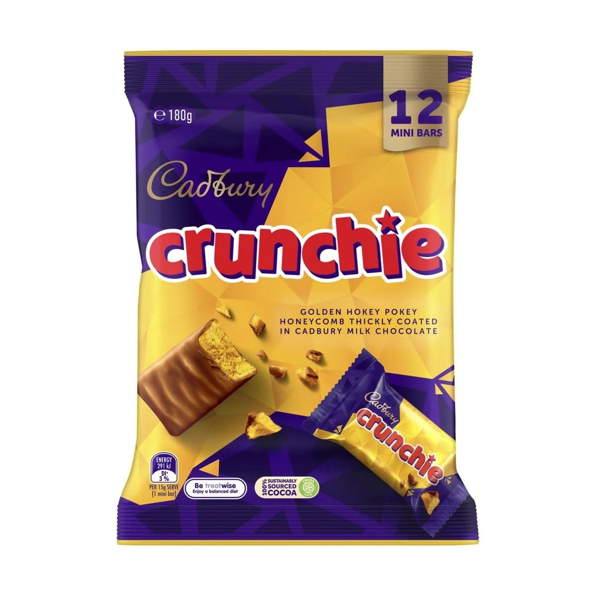 12 Piece Cadbury Crunchie Sharepack 180g