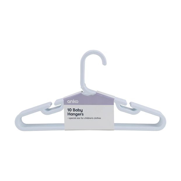 Baby Hangers, 10 Pack - Anko