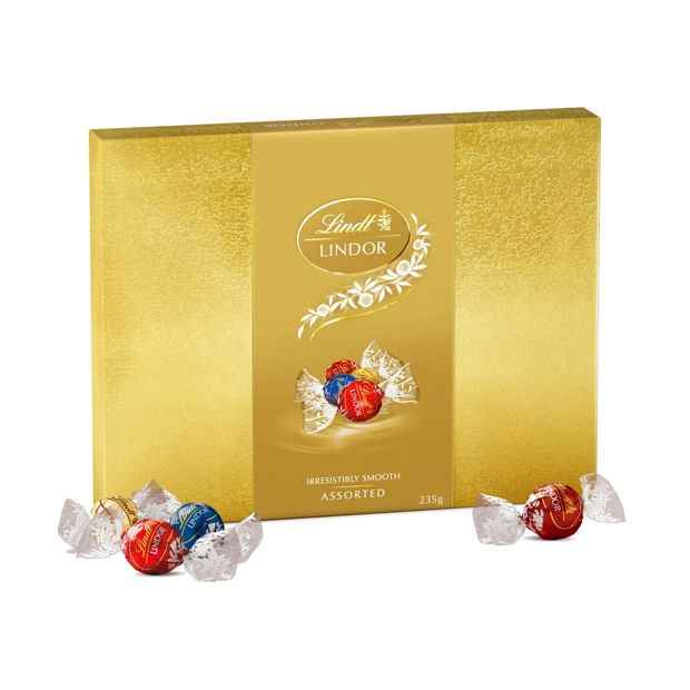 Lindt LINDOR Assorted Chocolate Gift Box 235g