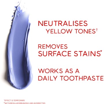 Colgate Purple Teeth Whitening Toothpaste Optic White 100g