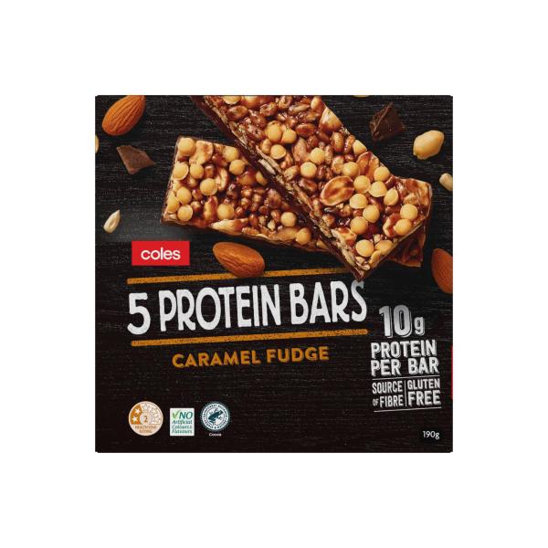 Caramel Fudge Protein Bar 5 Pack