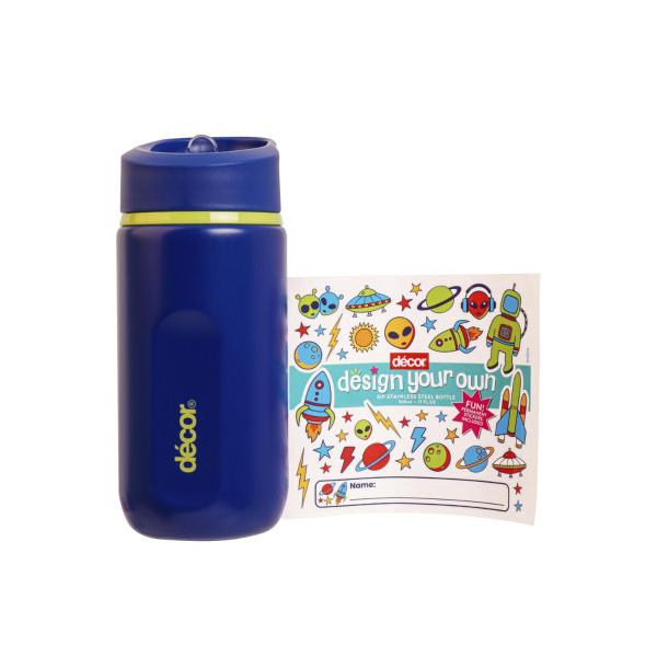 DECOR SIP STRAW JUNIOR STAINLESS STEEL BOTTLE