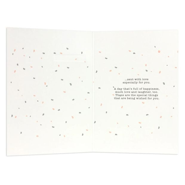 Connections from Hallmark Birthday Card - Confetti Sprinkle