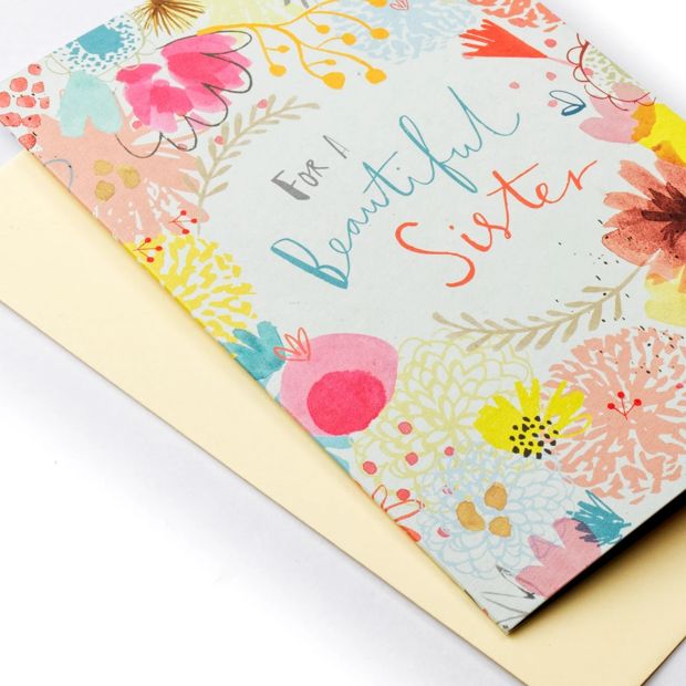 Hallmark Birthday Card for Sister