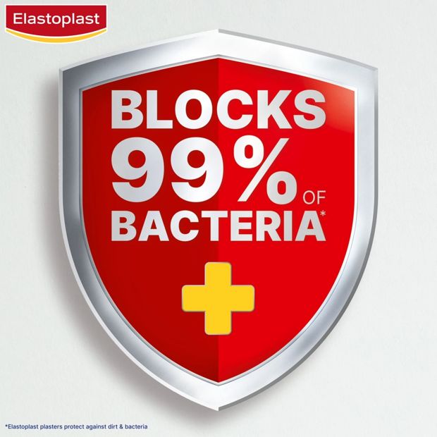 Elastoplast Plastic Water-Resistant Plasters - 40 Pack