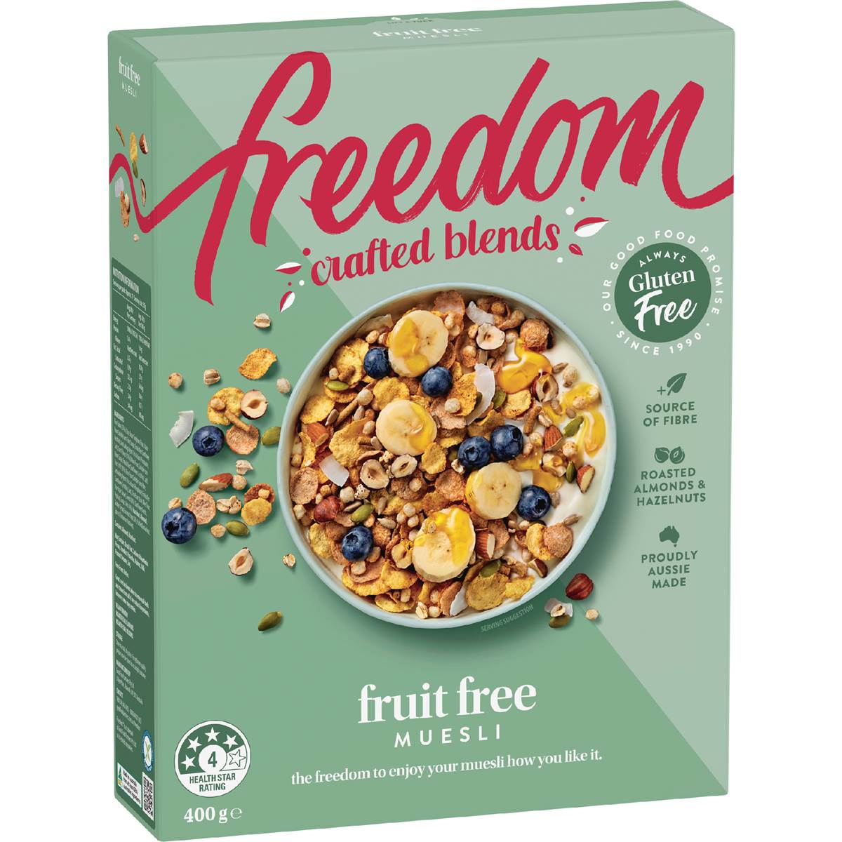 Freedom Fruit Free Muesli 400g