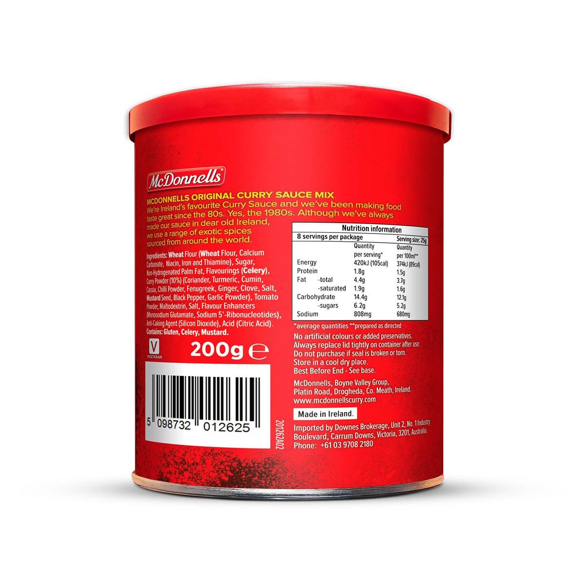 McDonnells The Original Curry Sauce 200g