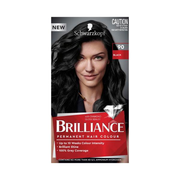 SCHWARZKOPF BRILLIANCE 90 BLACK