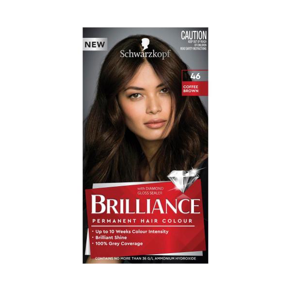 SCHWARZKOPF BRILLIANCE 46 COFFEE BROWN