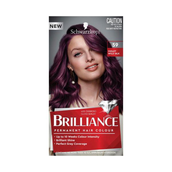 SCHWARZKOPF BRILLIANCE 59 VIOLET WILD SILK
