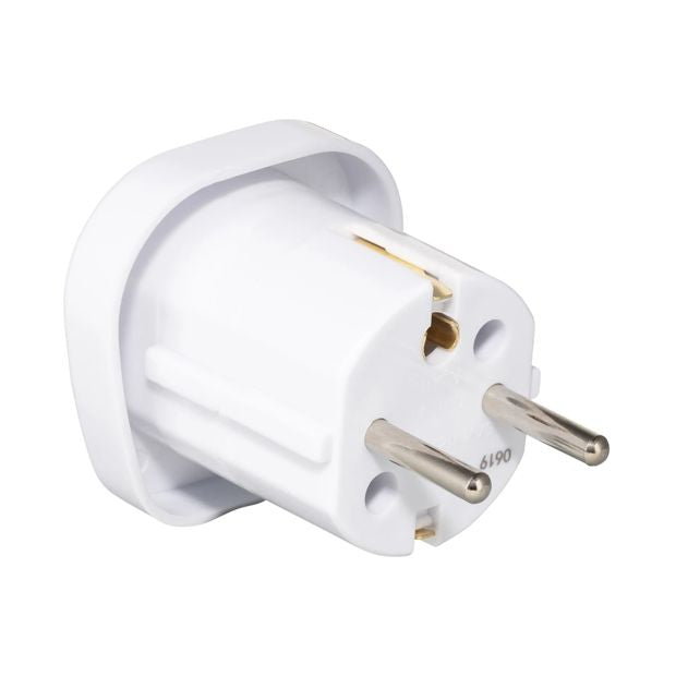 Adaptor, AU/NZ Plug to EU Socket, Double Round Pins - Anko