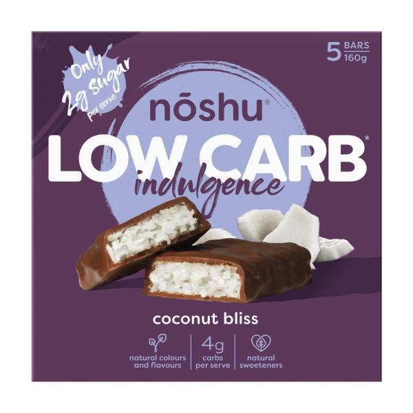 Low Carb Coconut Bliss Indulgence Bars