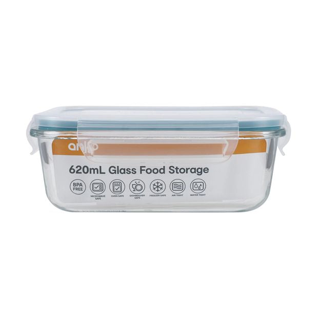 Glass Food Container - Anko