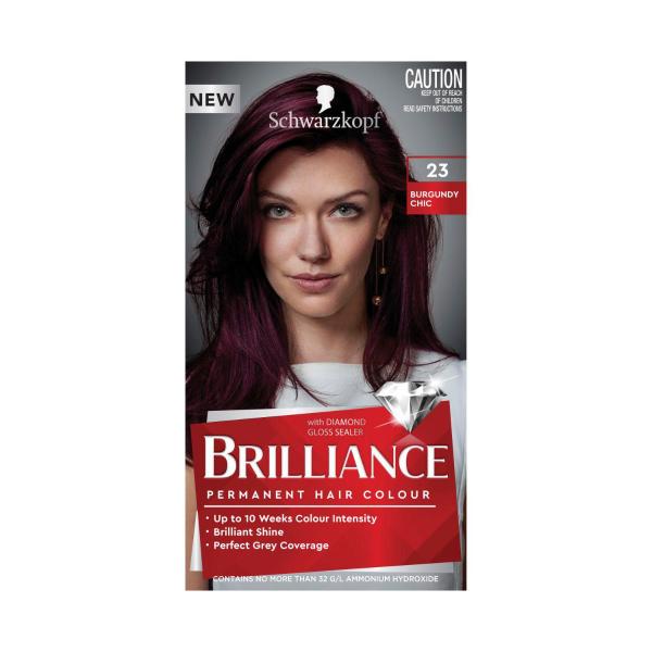 SCHWARZKOPF BRILLIANCE 23 BURGUNDY CHIC