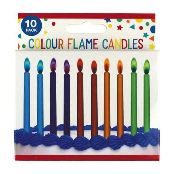 COLOUR FLAME CANDLES