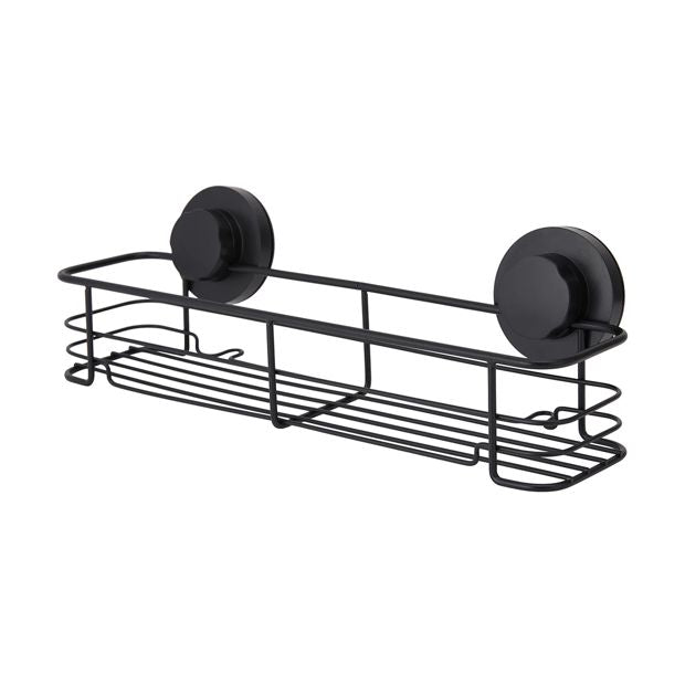 Black Suction Rectangular Rack  - Anko