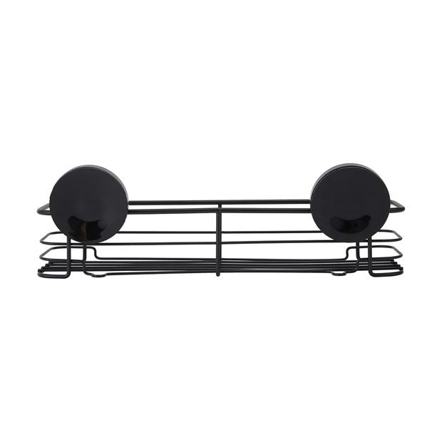 Black Suction Rectangular Rack  - Anko