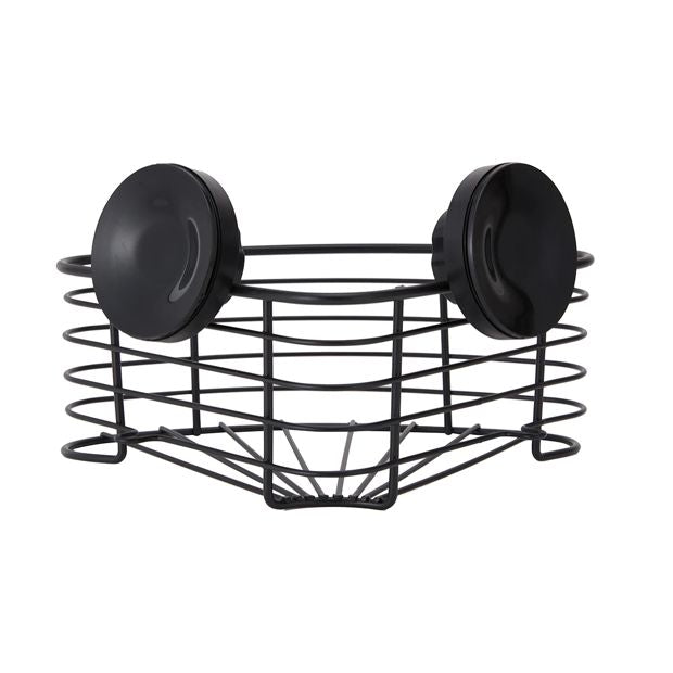 Black Suction Corner Caddy  - Anko