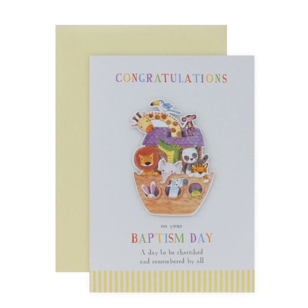 Connections from Hallmark Baptism Card - Animal Ark