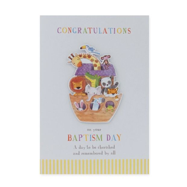 Connections from Hallmark Baptism Card - Animal Ark