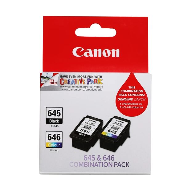 Canon Ink Cartridge Combination Pack - PG-645 & CL-646