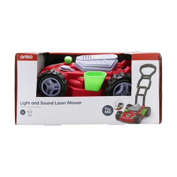 Light and Sound Lawn Mower - Anko