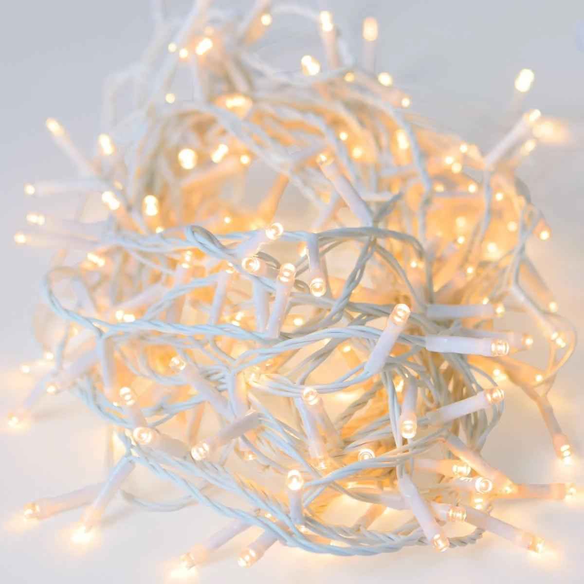 200 LED Multi-Function Warm White String Lights