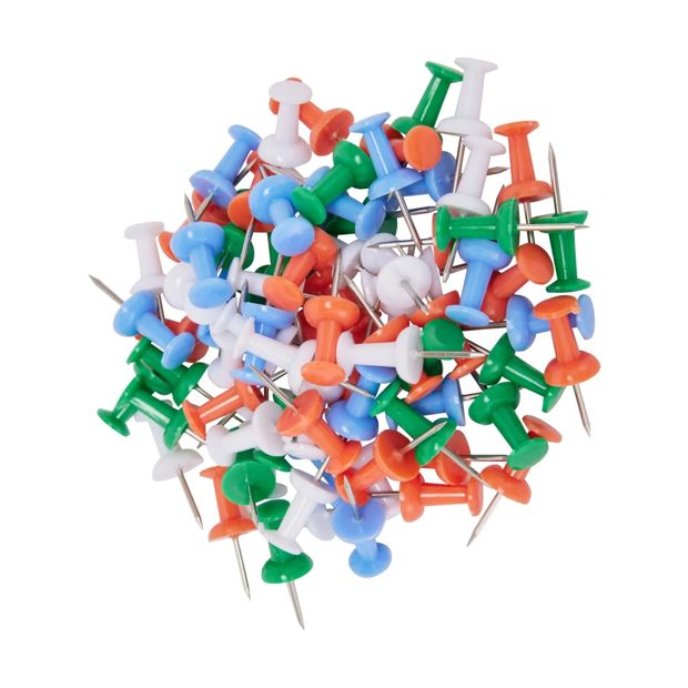 Push Pins, 80 Pack - Anko