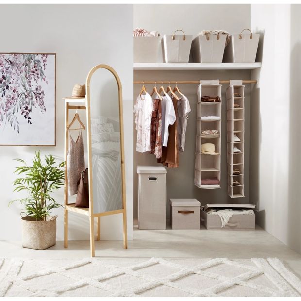 Collapsible Laundry Hamper with Removable Liner - Anko