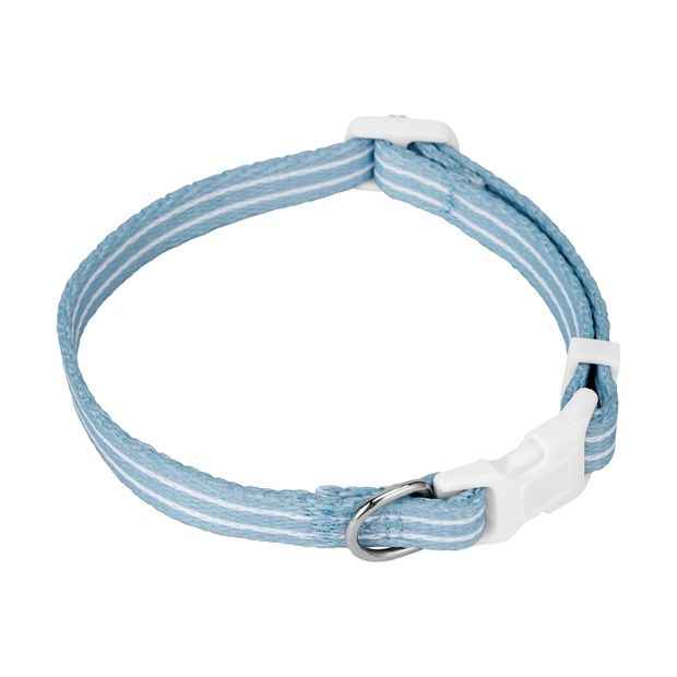 Dog Collar and Lead Set - Blue, Adjustable