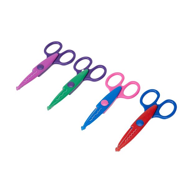 7 Unique Shaped Scissors - Anko