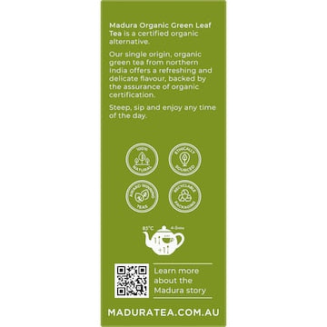 Madura Green Leaf Tea Organic 150g