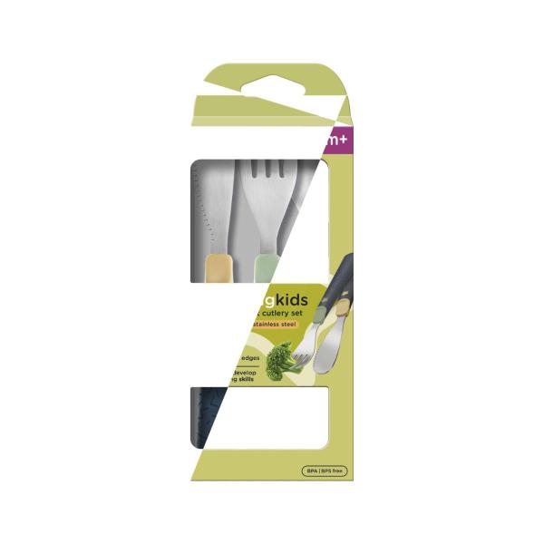1st Cutlery Set Fork Knife Spoon 12m+