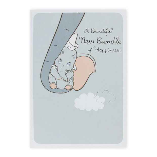 Connections from Hallmark Disney Dumbo New Baby Card - New Bundle
