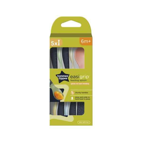 Easigrip Weaning Spoons 5 Pack 6m+