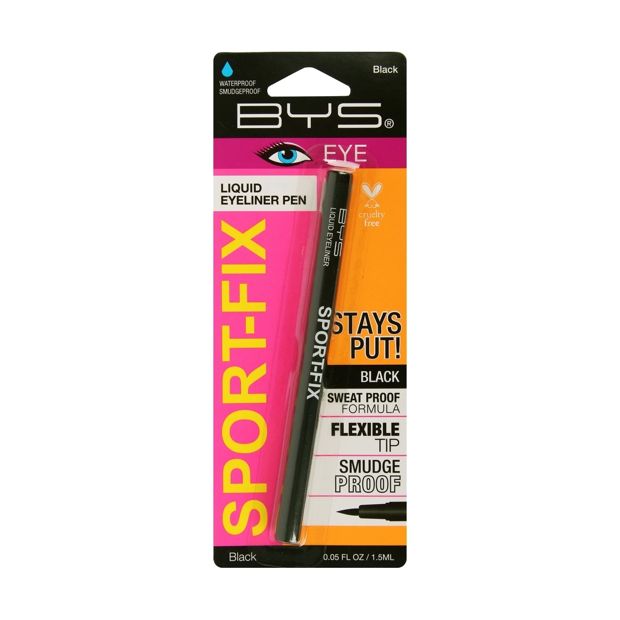 Sport-Fix Liquid Eyeliner Pen, Black - BYS