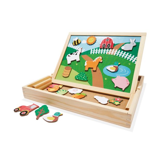 2-in-1 Magnetic & Blackboard Set - Anko