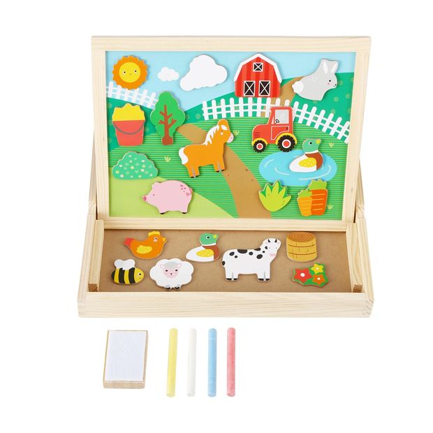 2-in-1 Magnetic & Blackboard Set - Anko