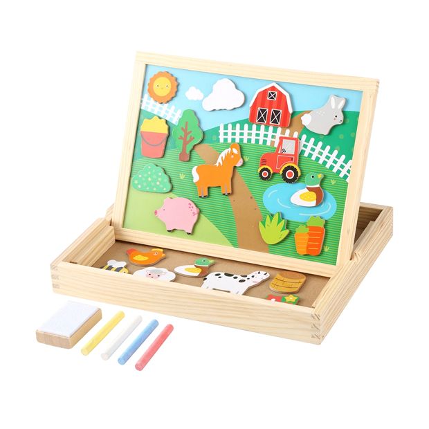 2-in-1 Magnetic & Blackboard Set - Anko