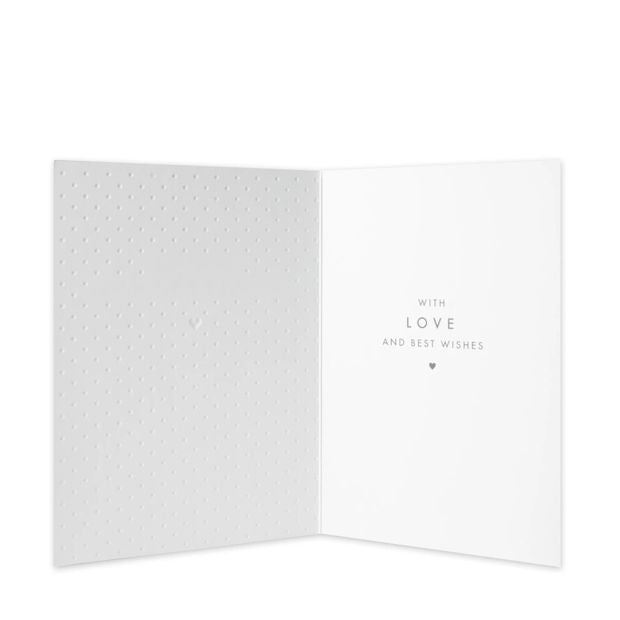 Connections from Hallmark Anniversary Card - Rose Gold Spots