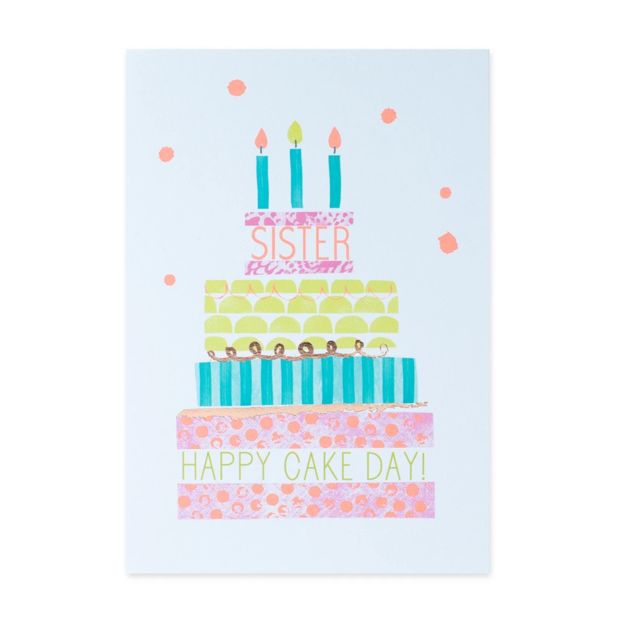 Connection from Hallmark Birthday Card for Sister - Cake Day