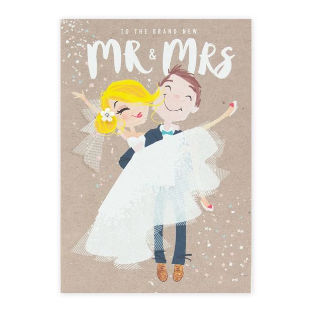 Connections from Hallmark Wedding Card - Mr & Mrs