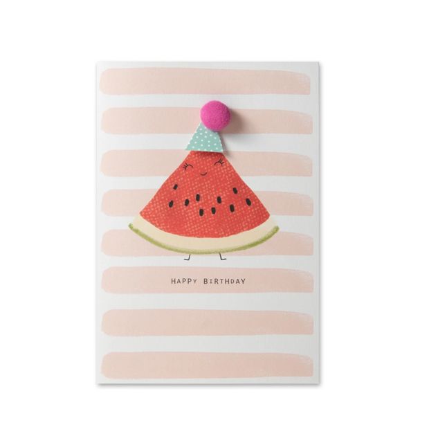 Connections from Hallmark Birthday Card - Lil Watermelon
