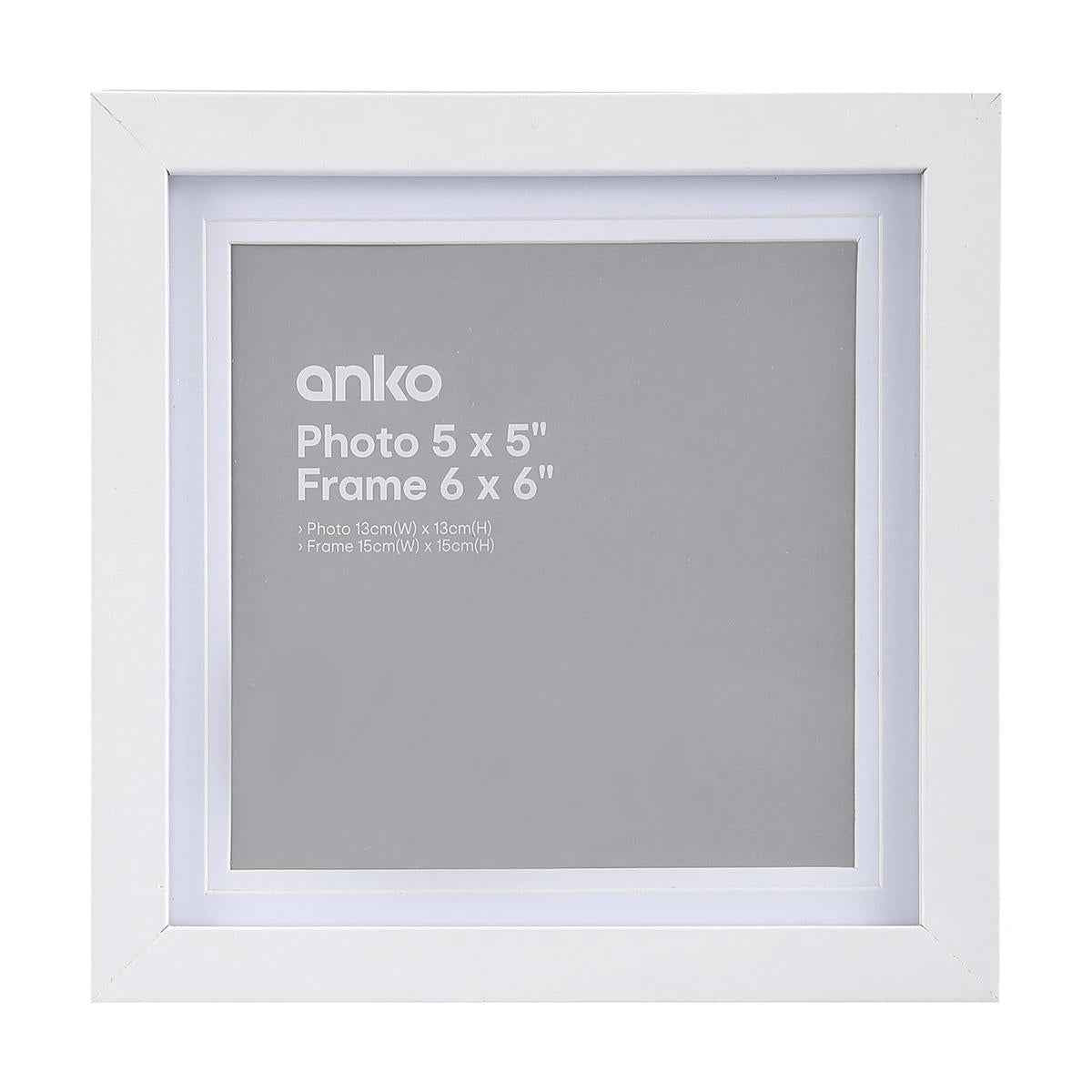 Frame 5in. x 5in. Nice White