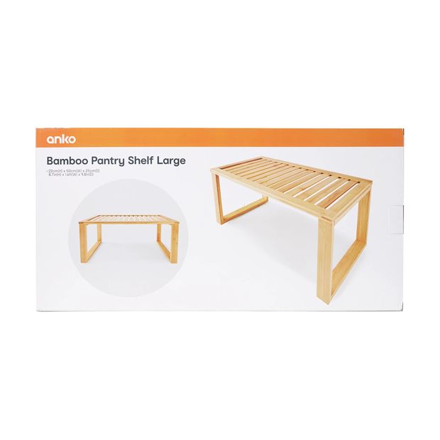 Bamboo Pantry Shelf - Anko