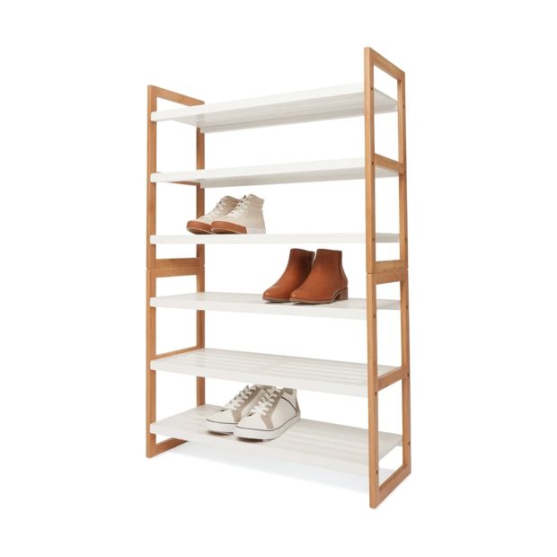 Bamboo Shoe Rack, 3 Tier - Anko
