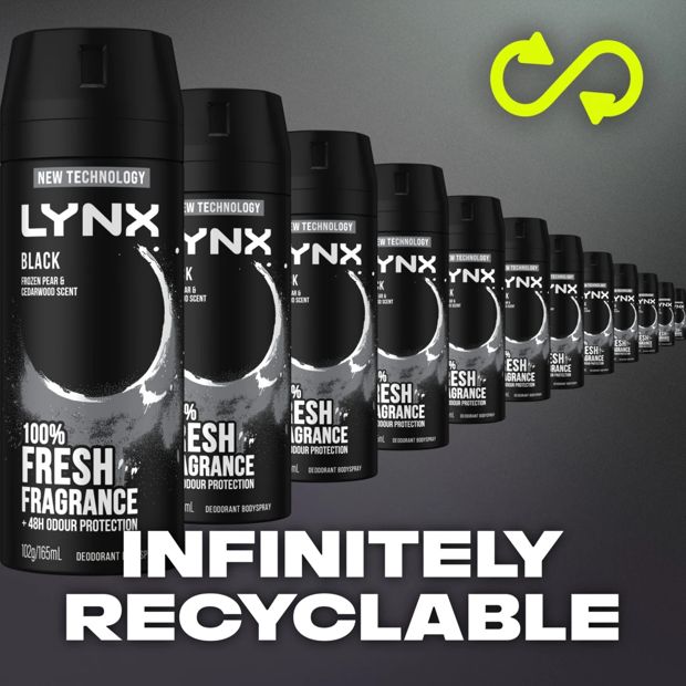 LYNX Black Deodorant Bodyspray