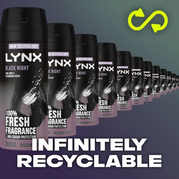 LYNX Black Night Deodorant Bodyspray