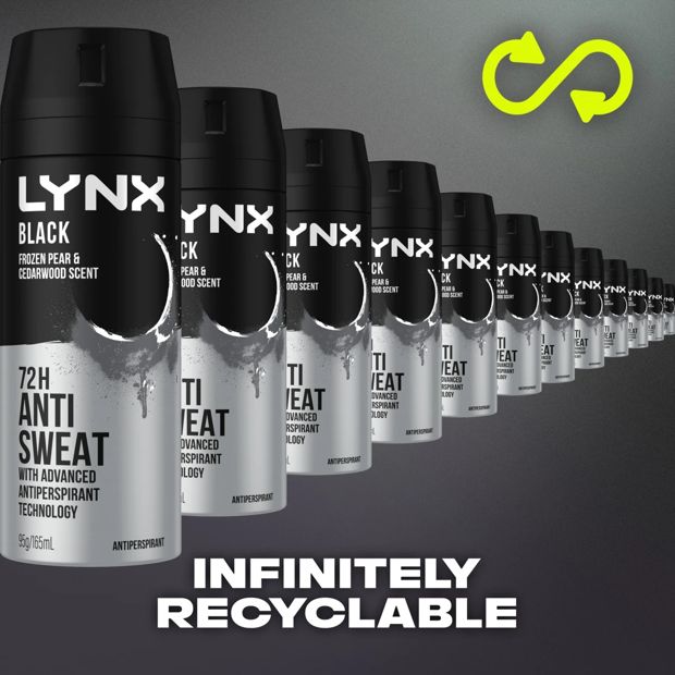 LYNX Black Antiperspirant Aerosol