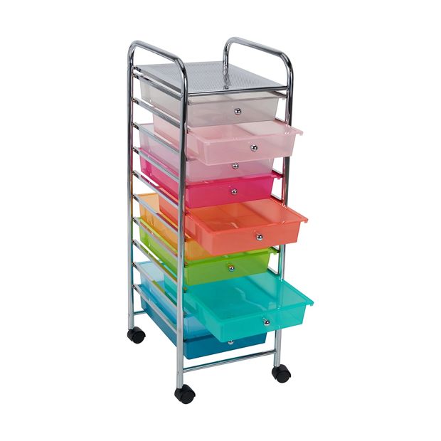 10 Drawer Trolley - Anko